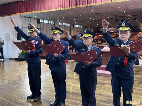 閻百川|雲林警局6長異動布達交接 張麗善：提高校園見警率